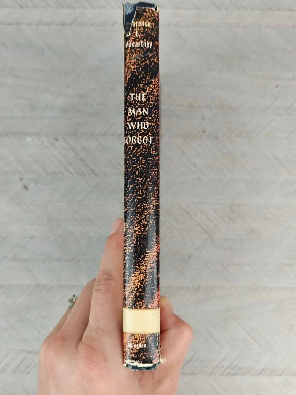 The Man Who Forgot Clarence E. Macartney Hardcover 1956 Bible Sermons